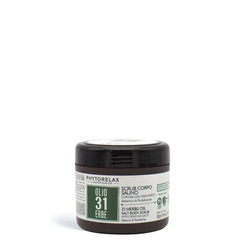 Bodycare Vegan & Organic Scrub Corpo Salino - Olio e scrub corpo