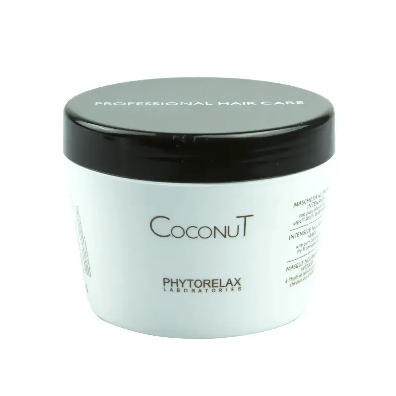 Coconut Maschera Nutriente Intensiva - Maschera capelli secchi,Capelli secchi