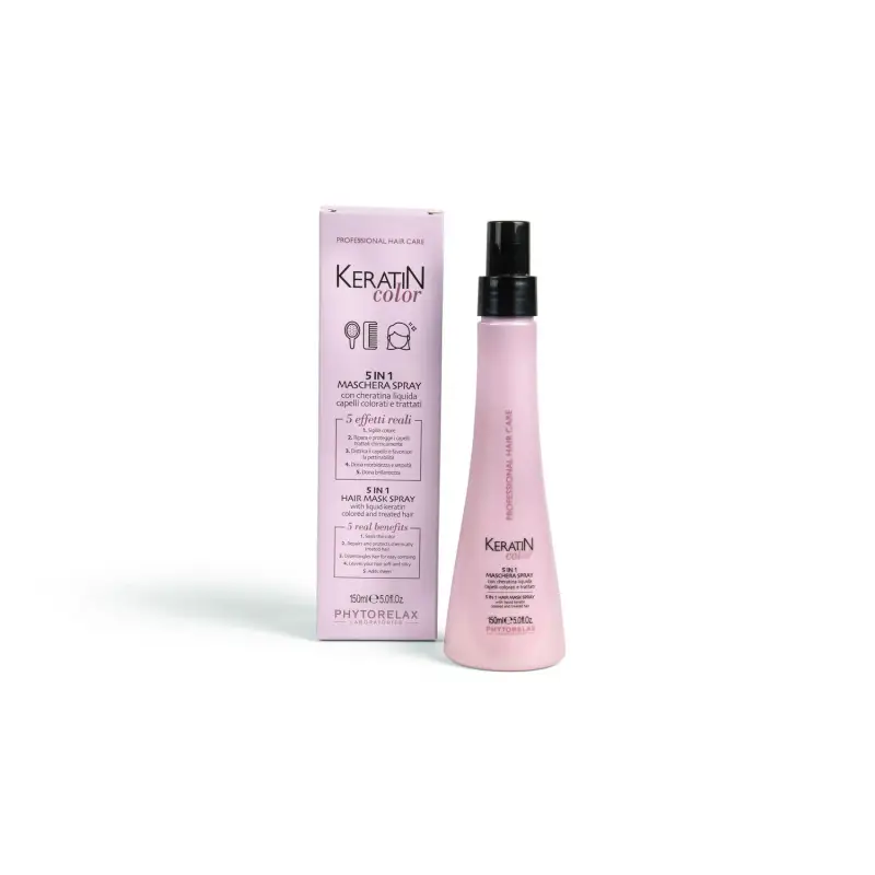 Keratin Color 5 in 1 Maschera Spray - Capelli colorati