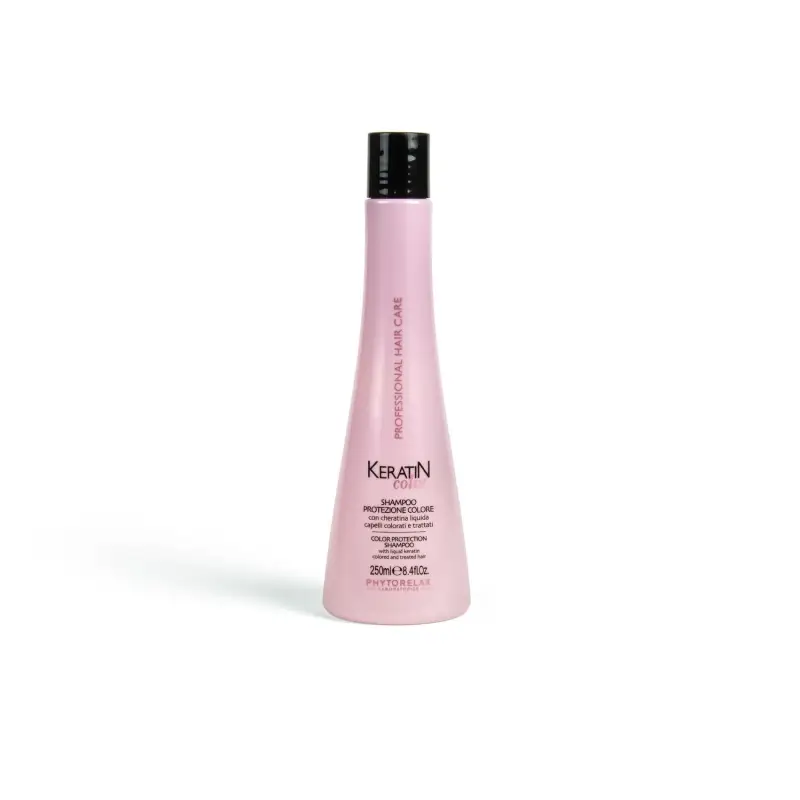 Keratin Color Shampoo Protezione Colore - Shampoo capelli colorati,Capelli colorati