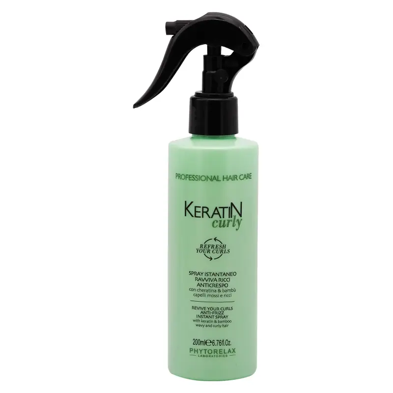 Keratin Curly SPRAY ISTANTANEO RAVVIVA RICCI ANTICRESPO - Styling e trattamento capelli