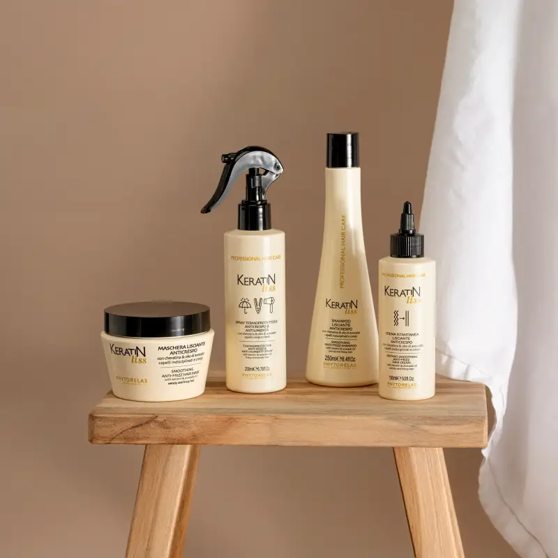 Keratin Liss Shampoo Lisciante Anticrespo - Shampoo lisciante, Capelli lisci miniatura 4