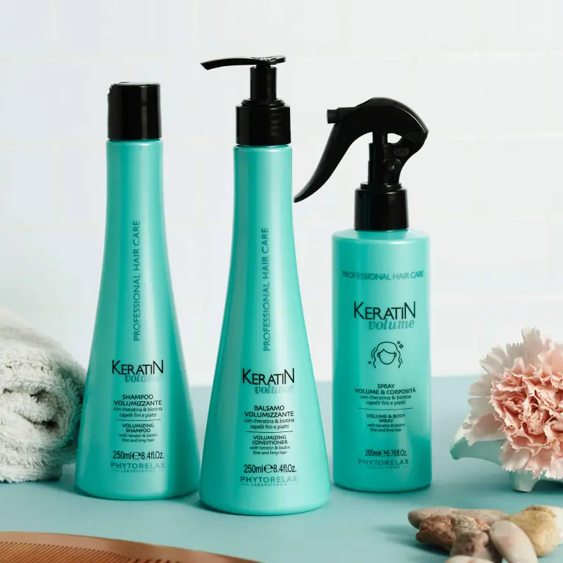 Keratin Volume Shampoo Volumizzante - Shampoo volumizzante miniatura 3