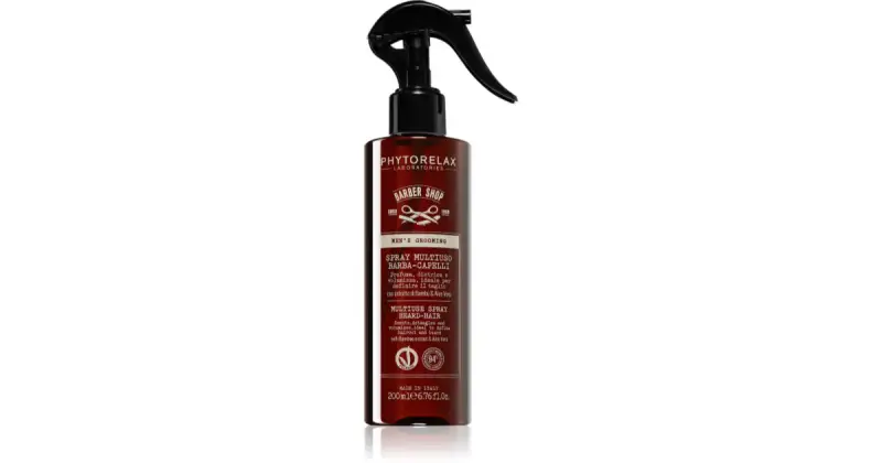 Men's Grooming Barber Shop balsamo per capelli e barba in spray 200 ml