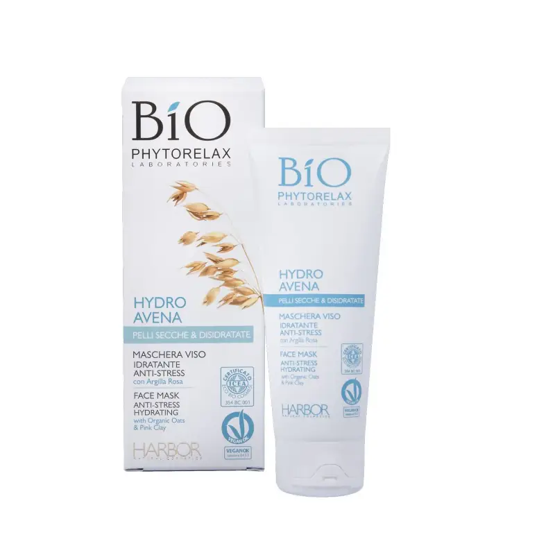 Skincare Vegan & Organic Maschera Viso Idratante Anti-Stress - Maschera viso idratante