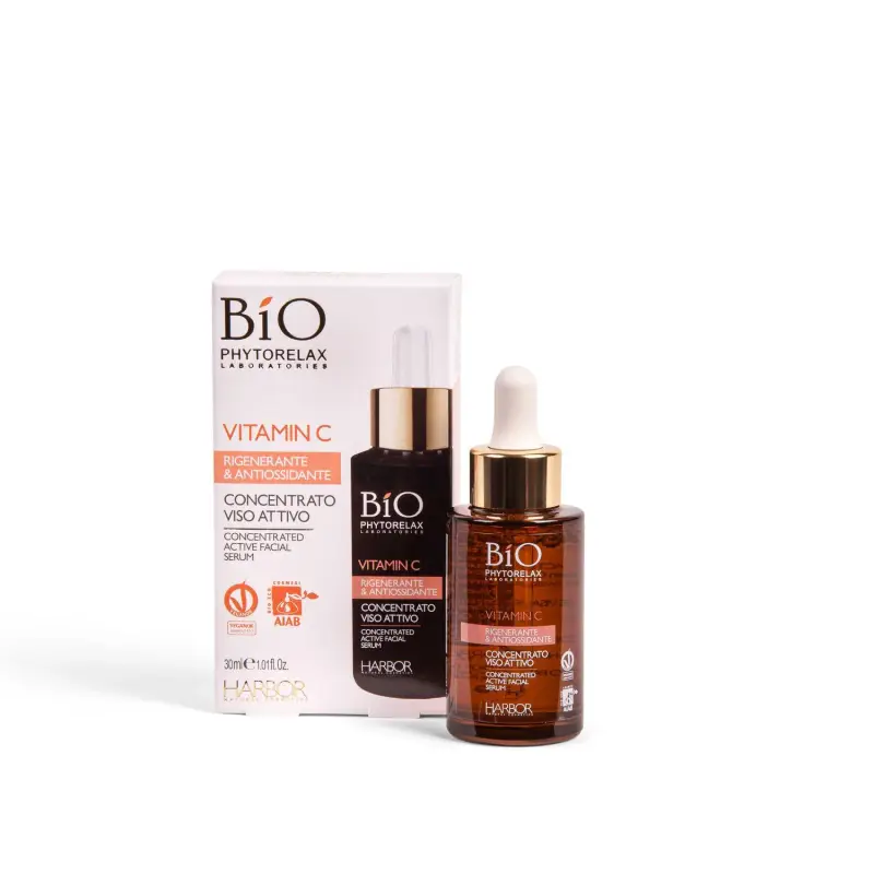 Skincare Vegan & Organic Vitamin C - Siero viso antimacchie,Siero viso illuminante