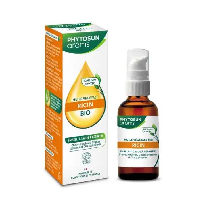 Phytosun Aroms Olio di ricino vegetale 50ml