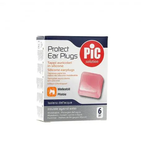 Protect Tappi Per Le Orecchie Silicone Modellabile 6 Unità Pic Solution