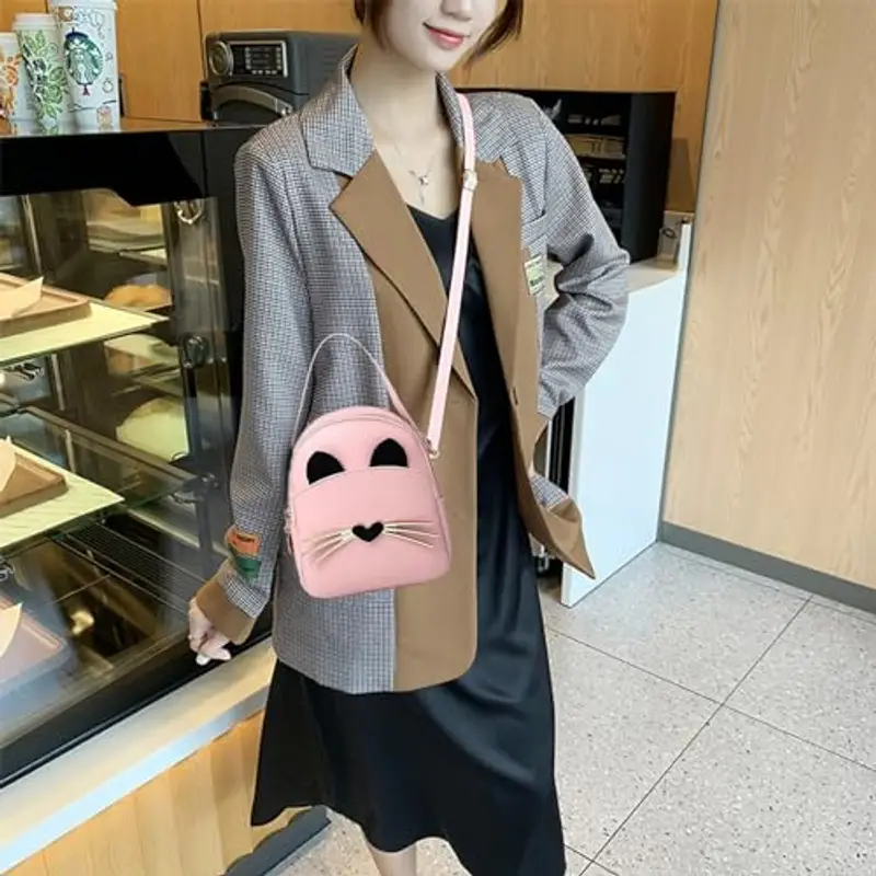 ANPTER Borsa a tracolla Rosa 2163022 miniatura 3