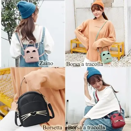 ANPTER Borsa a tracolla Rosa 2746247 miniatura 3