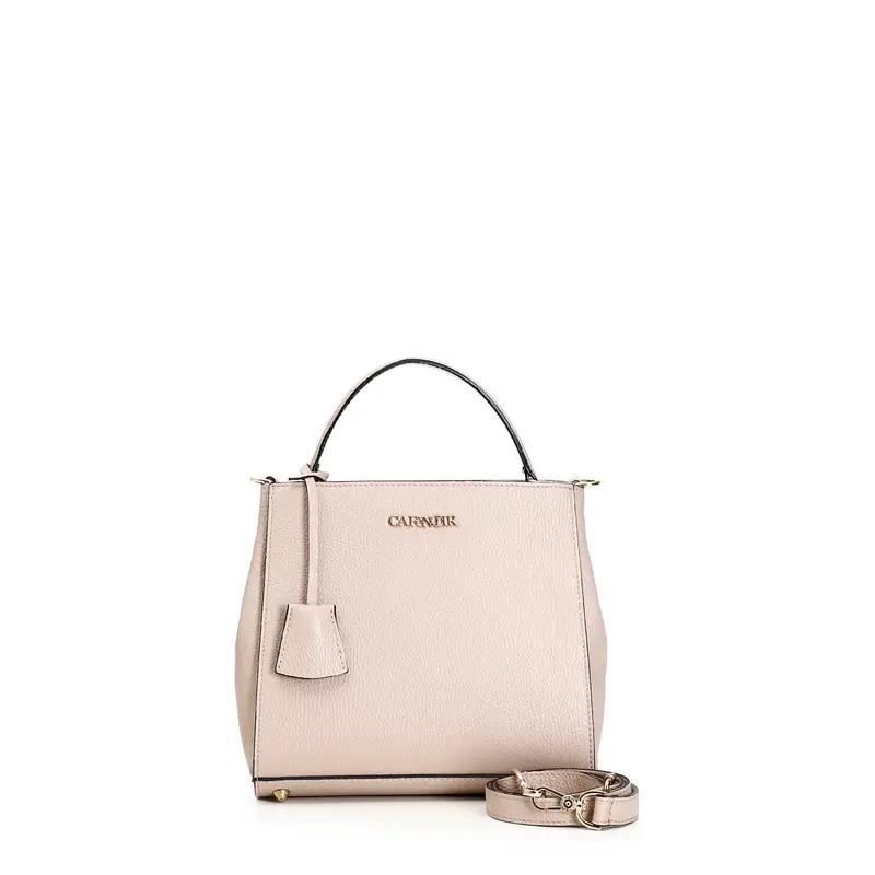 piccolo bauletto semirigido in pelle nude taglia unica