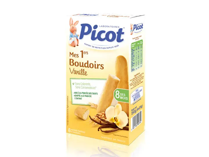 I miei primi Boudoirs Vaniglia A partire da 8 mesi 150g