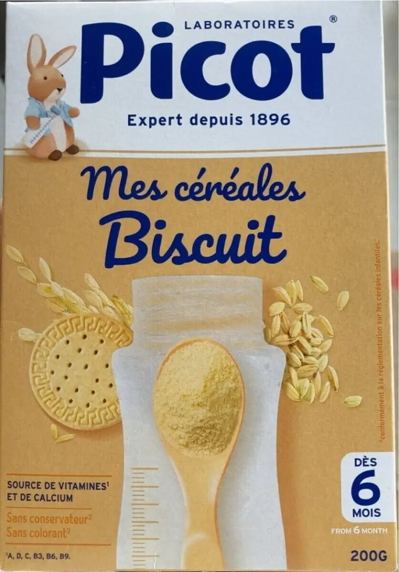 Mes Cereales Biscuit Da 6 Mesi 200g
