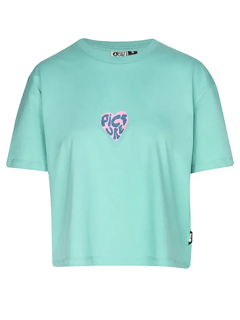 Beachshirt da donna Keynee verde chiaro | XS