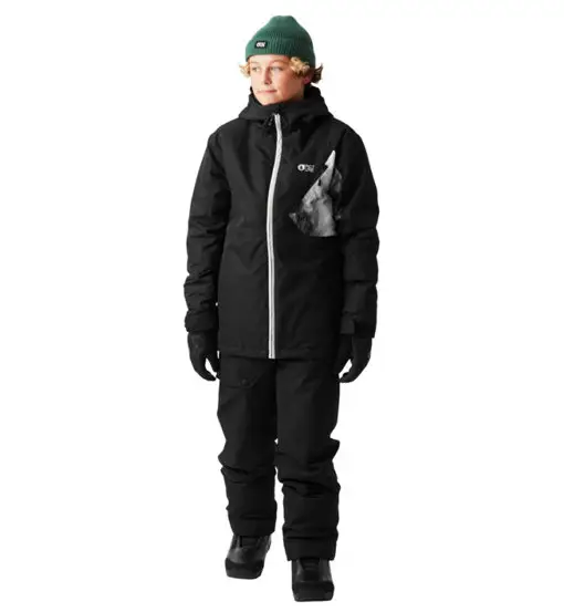 Daumy JKT Jr - giacca da sci - bambino Black