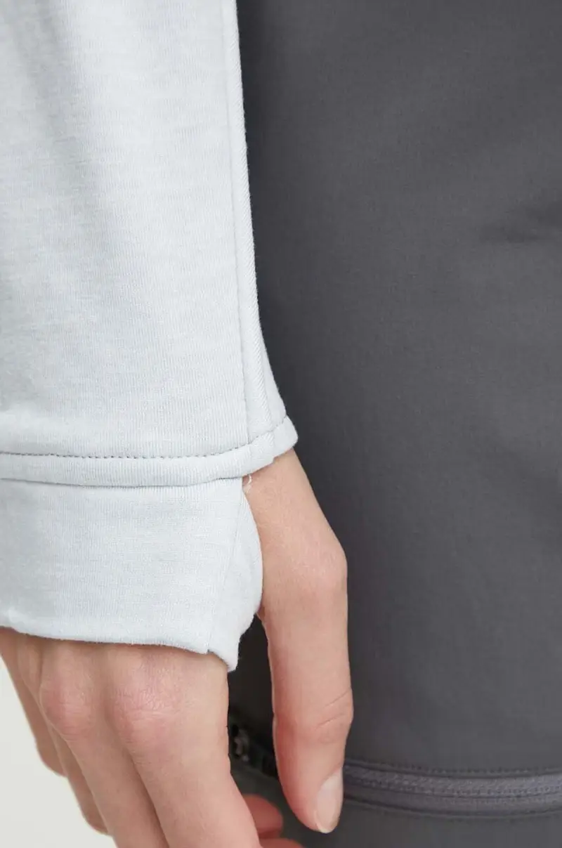 felpa da sport Celest colore grigio con cappuccio SWT156 miniatura 5