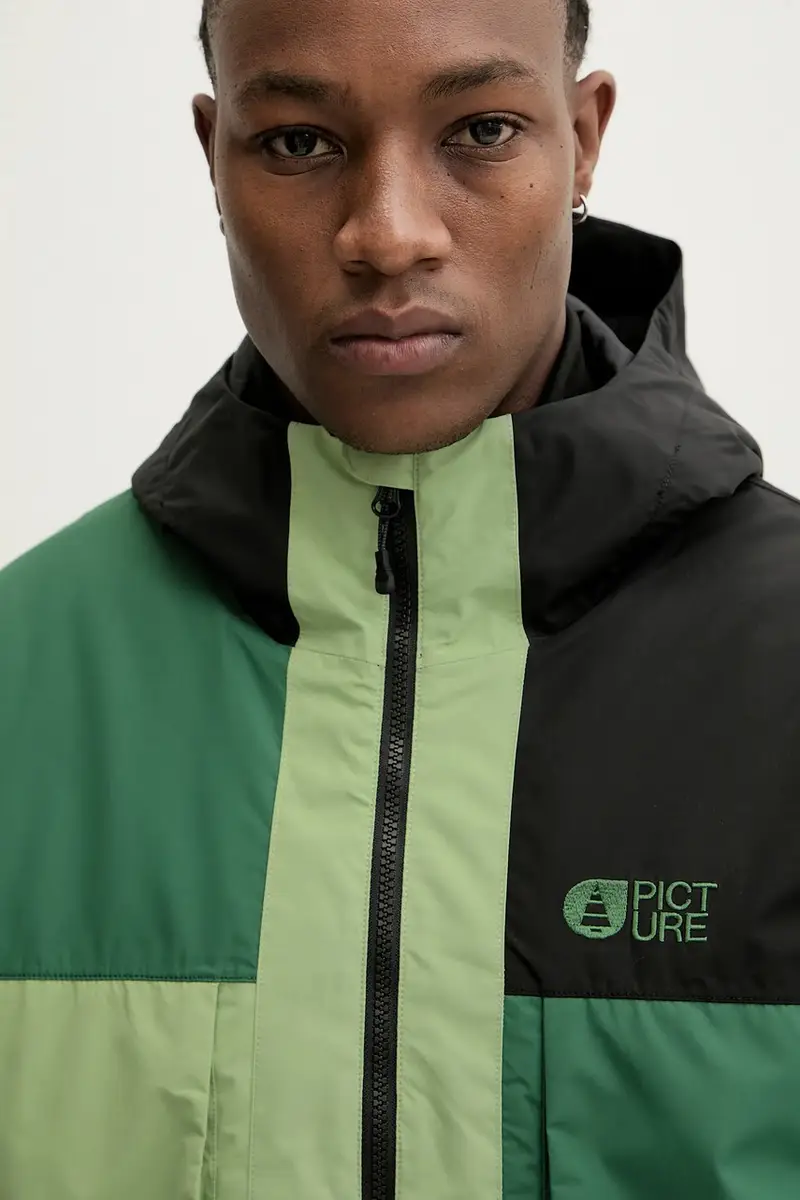 giacca da sci Citrik Verde miniatura 4