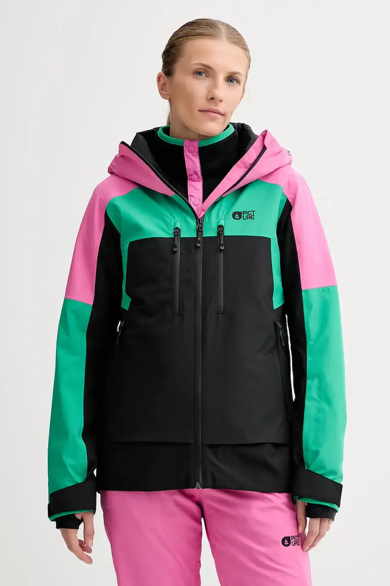 giacca da sci Exa Turchese