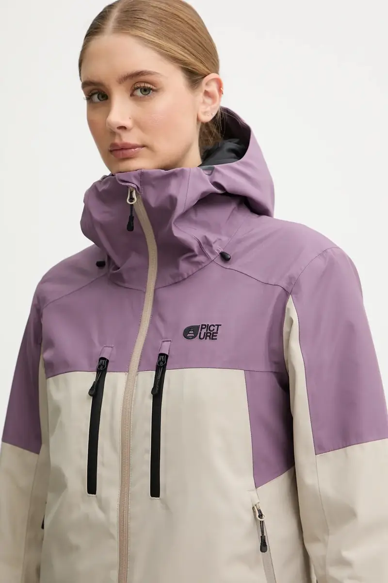 giacca da sci Exa Violetto miniatura 4