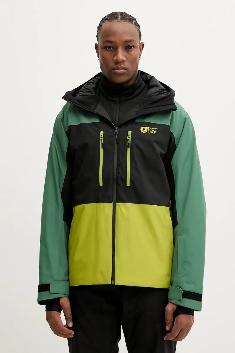 giacca da sci Object Verde