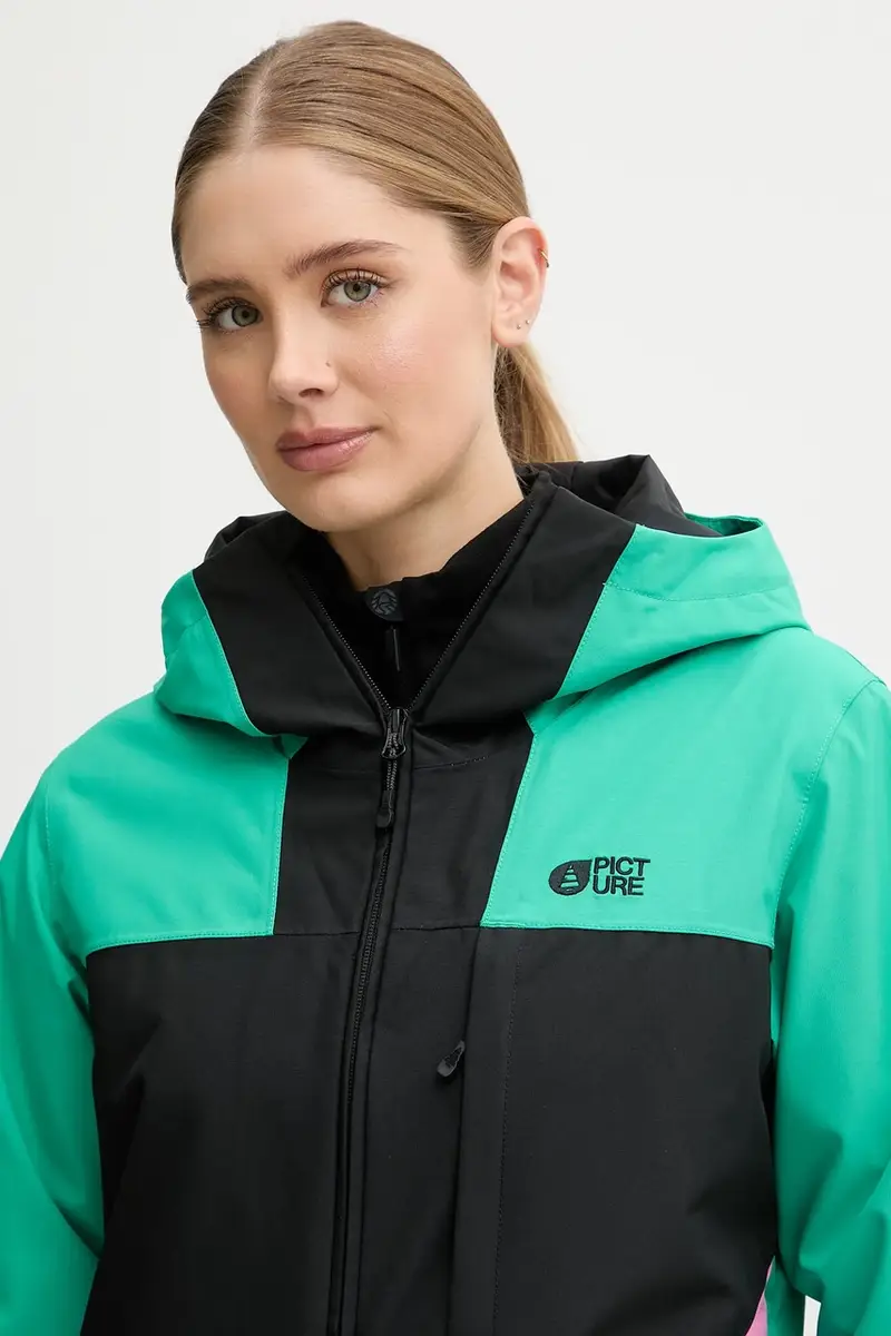 giacca da sci Seakrest Turchese miniatura 4