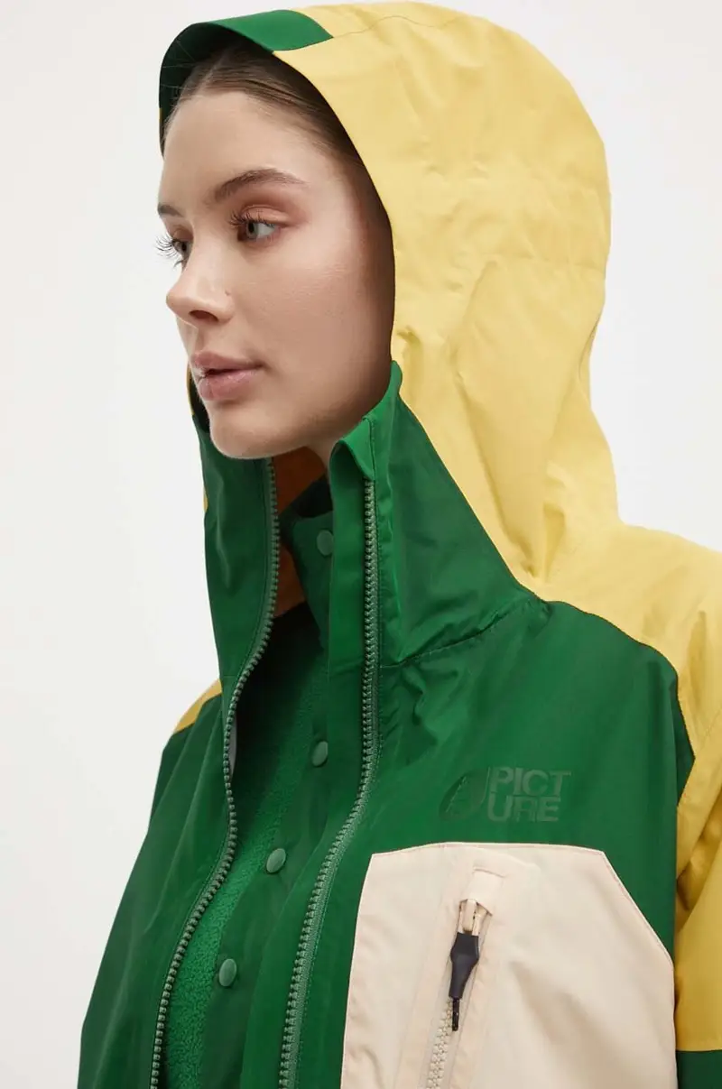 giacca impermeabile Abstral 2, 5L donna colore verde WVT344 miniatura 5