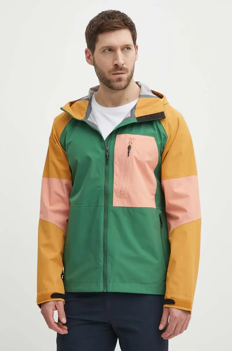 giacca impermeabile Abstral 2,5L uomo colore verde MVT478