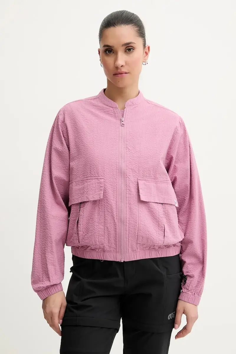 giacca in cotone Serenata colore rosa WVT0394