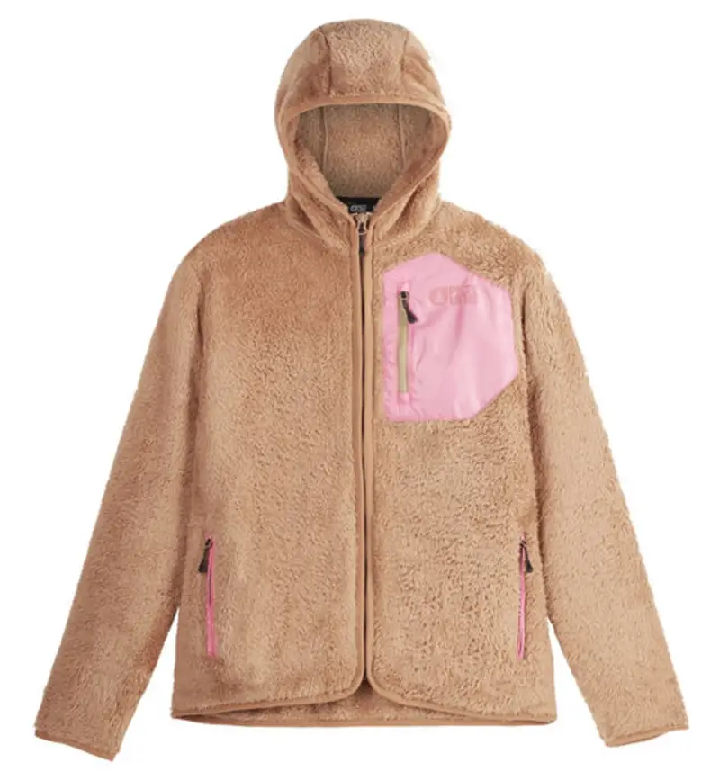 Izimo W - giacca in pile - donna Brown