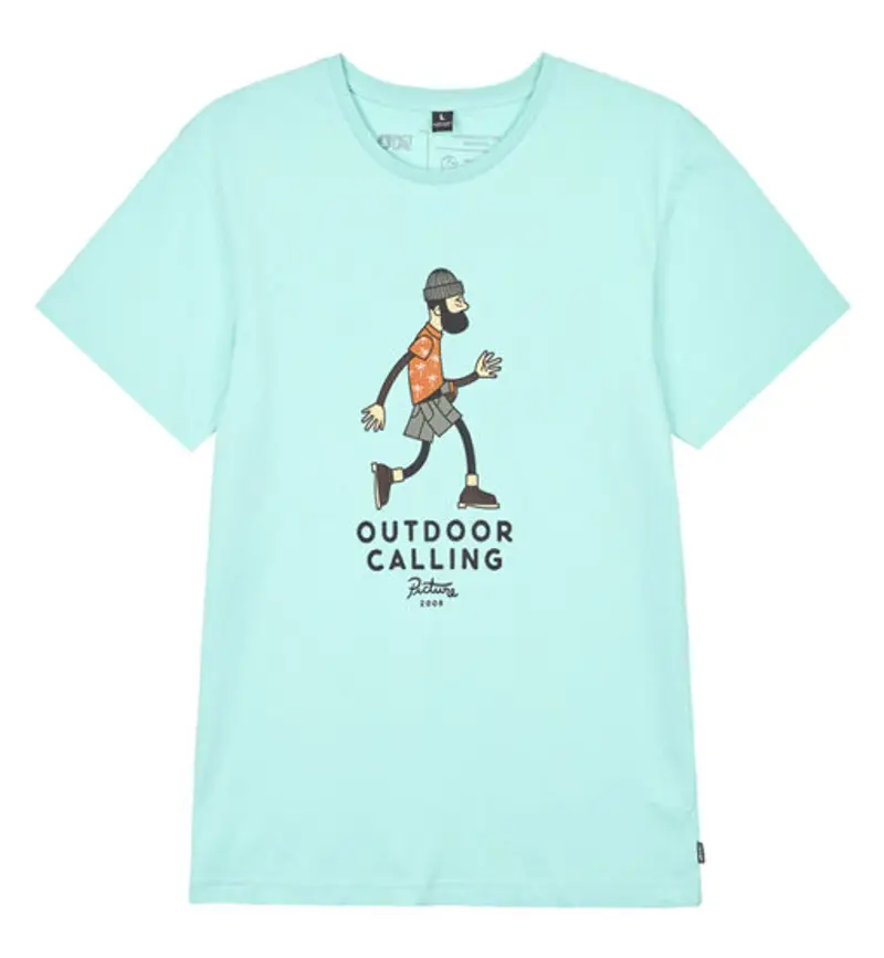 Picture T-shirt Uomo Verde 2412897