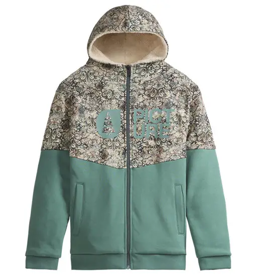 Basement Plush Jr - felpa con cappuccio - bambina Green