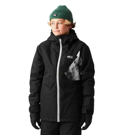 Daumy JKT Jr - giacca da sci - bambino Black