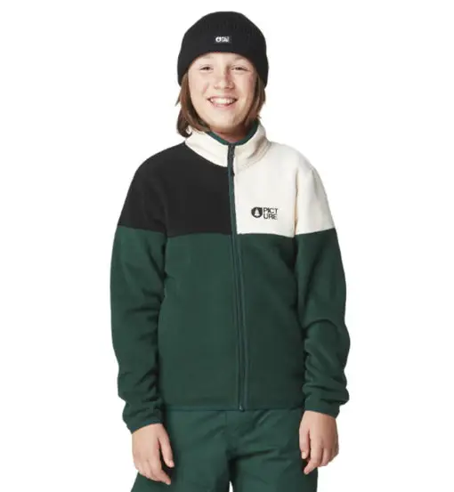 Pipoa Youth Jr - felpa in pile - bambino Green