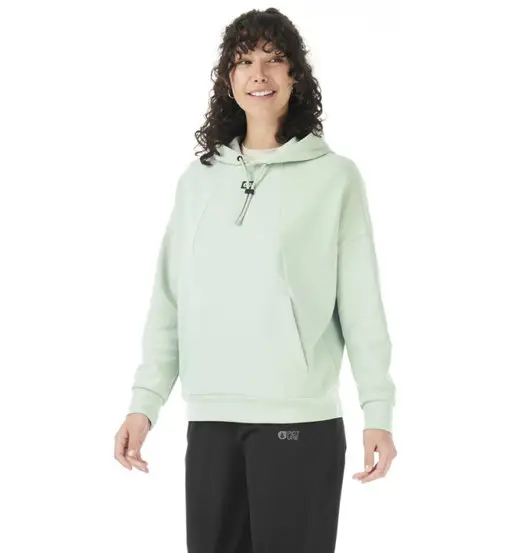 Pluris Tech W - felpa con cappuccio - donna Green