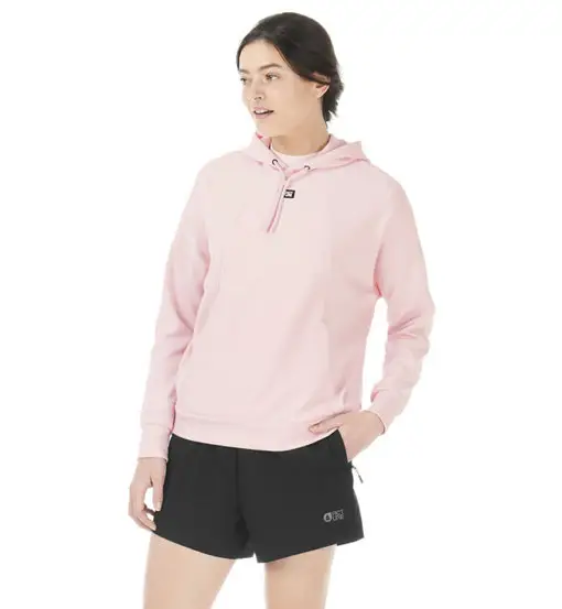 Pluris Tech W - felpa con cappuccio - donna Light Pink