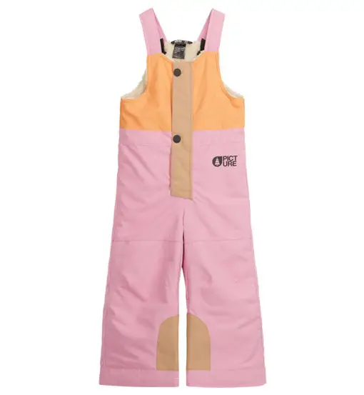 Snowy Toddler Bib Jr - pantaloni da sci - bambina Pink
