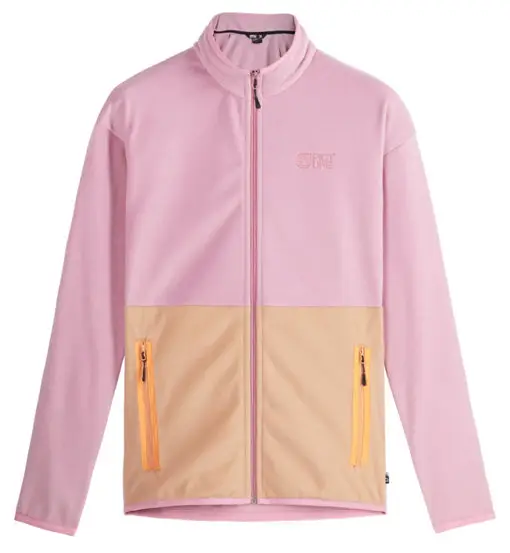 Teddie W - felpa in pile - donna Pink