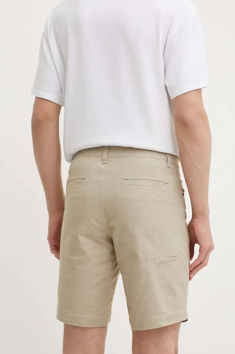 pantaloncini Aldos uomo colore beige MSH082 miniatura 3