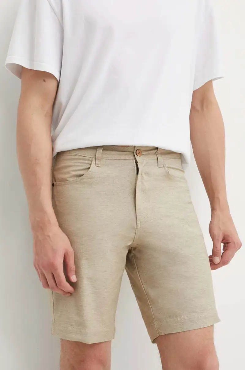 pantaloncini Aldos uomo colore beige MSH082