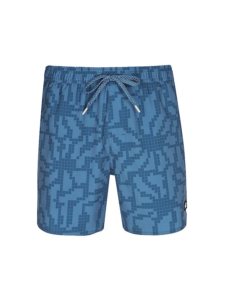 Pantaloncini da bagno da uomo Piau 15 Printed blu | S
