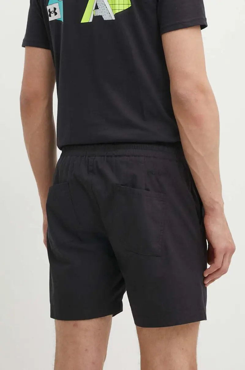 pantaloncini in cotone Daverson colore nero MSH085 miniatura 3