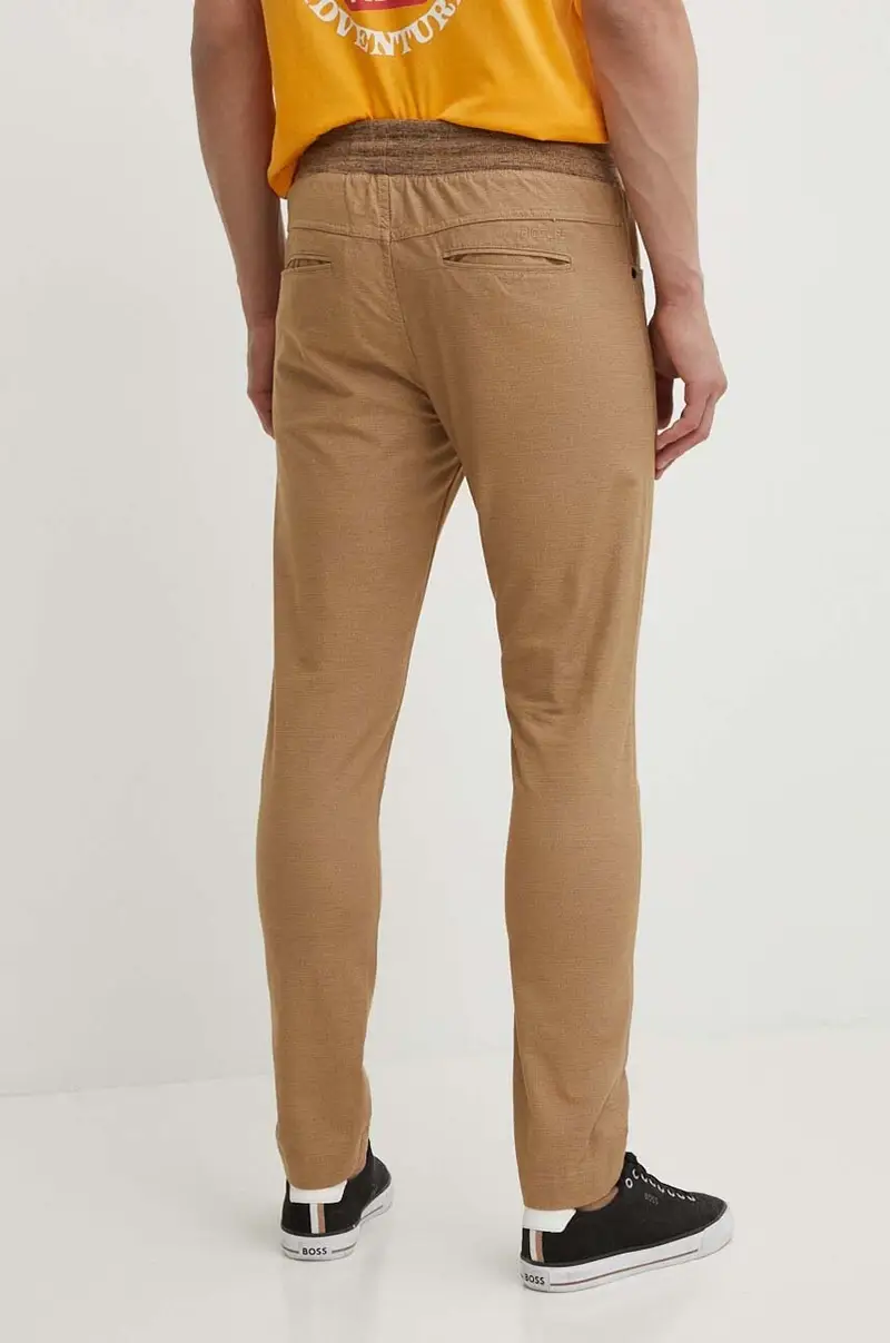 pantaloni Crusy uomo colore beige MJS063 miniatura 3