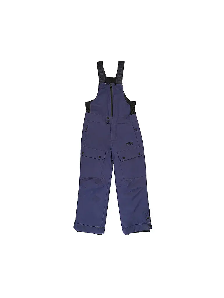 Pantaloni da sci con bretelle Ninge per bambini blu | 122-134