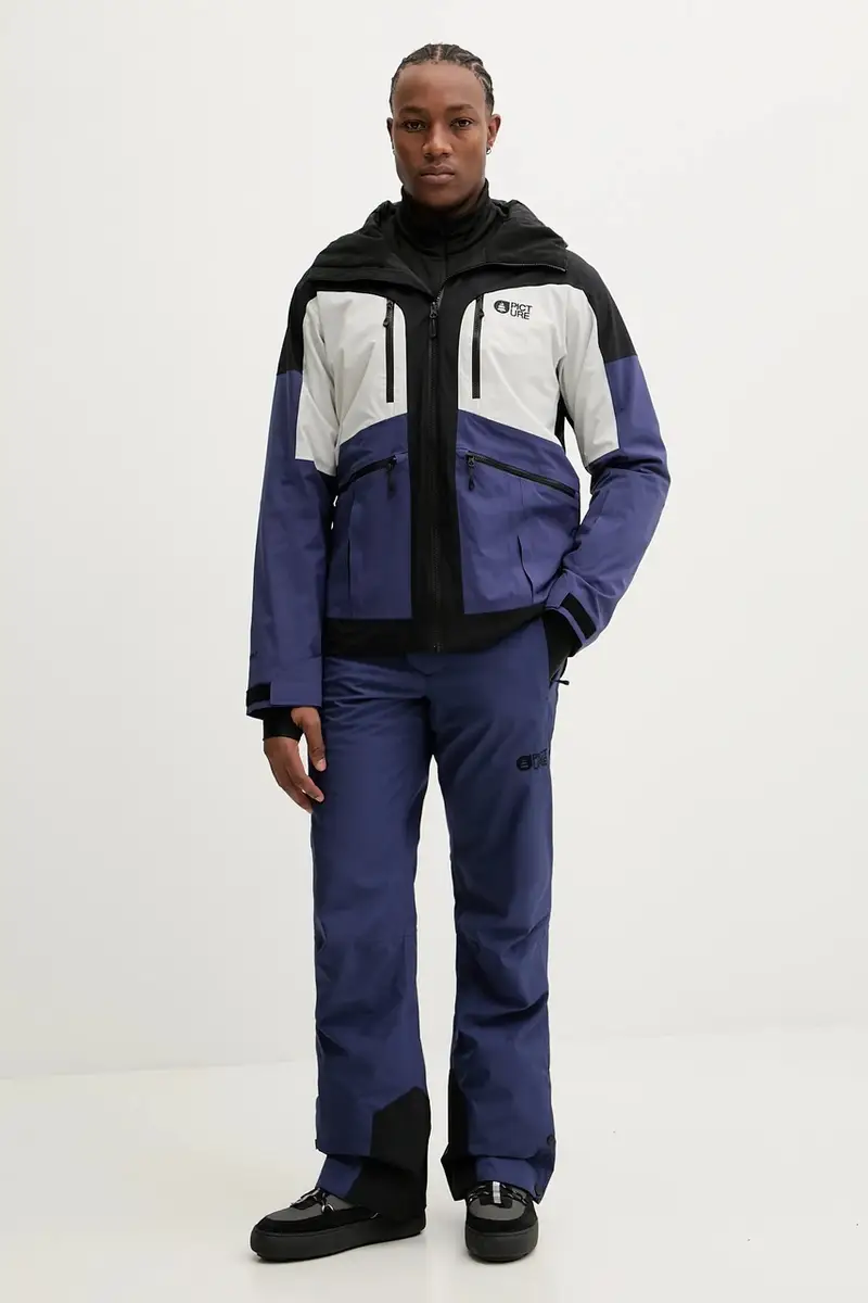 pantaloni da sci Object Blu navy miniatura 2