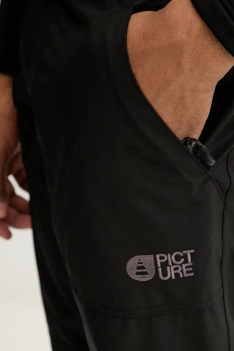 pantaloni da sci Plan Nero miniatura 5