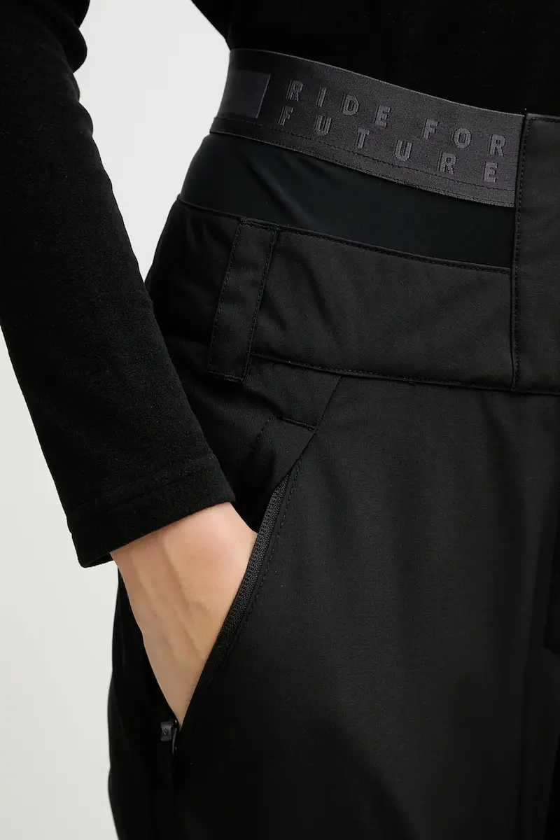 pantaloni da sci Treva Nero miniatura 4