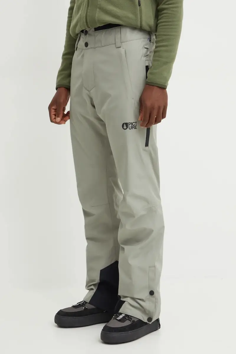 pantaloni Object colore verde MPT0162