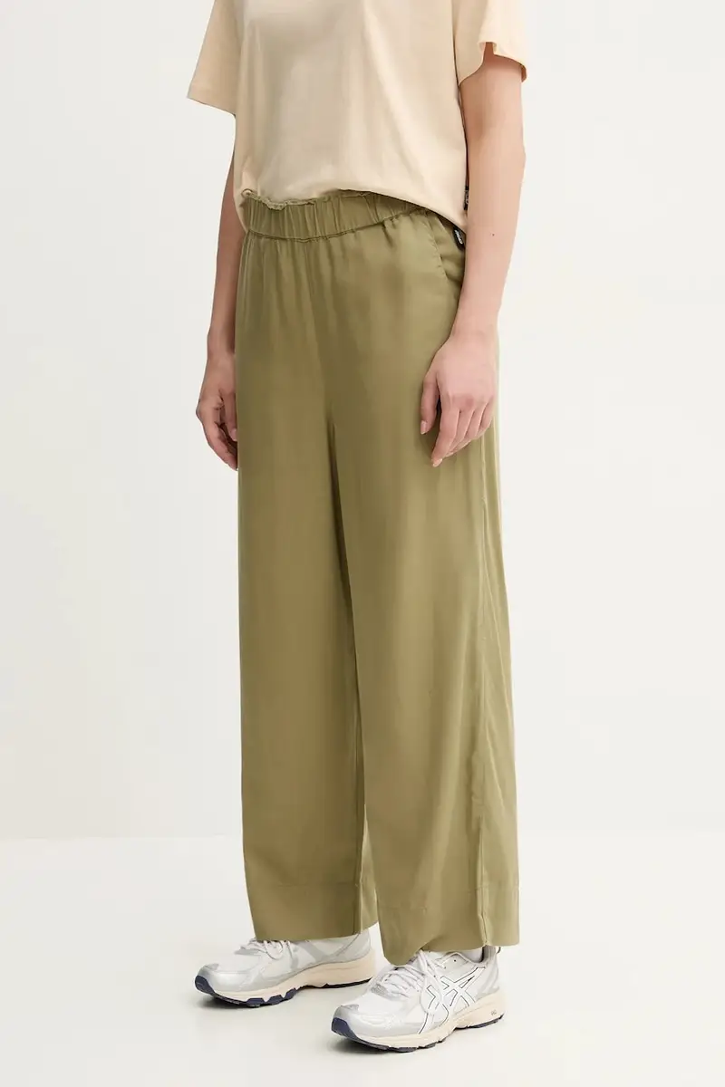 pantaloni Tylita colore verde WJS0035