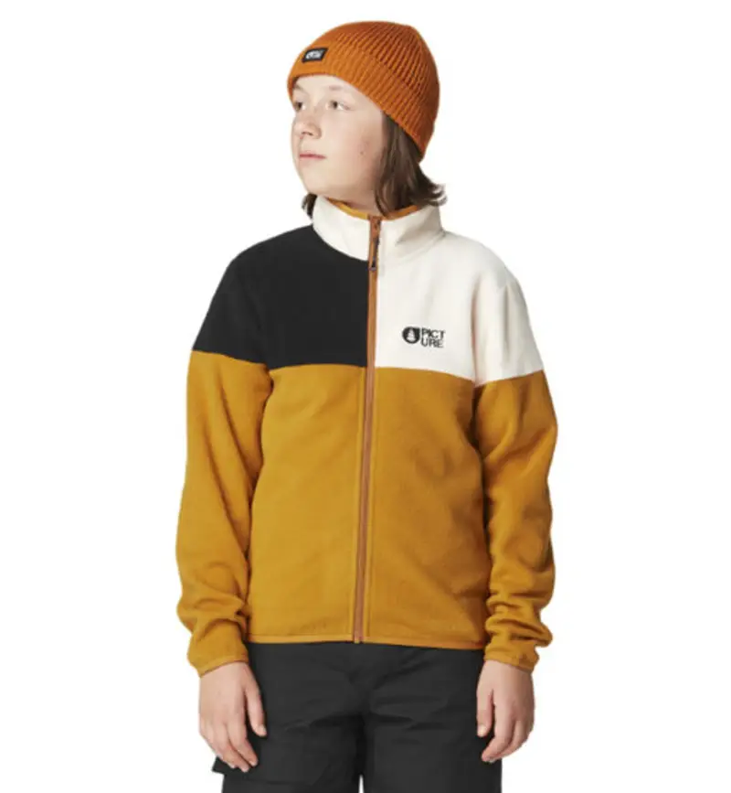 Pipoa Youth Jr - felpa in pile - bambino Brown