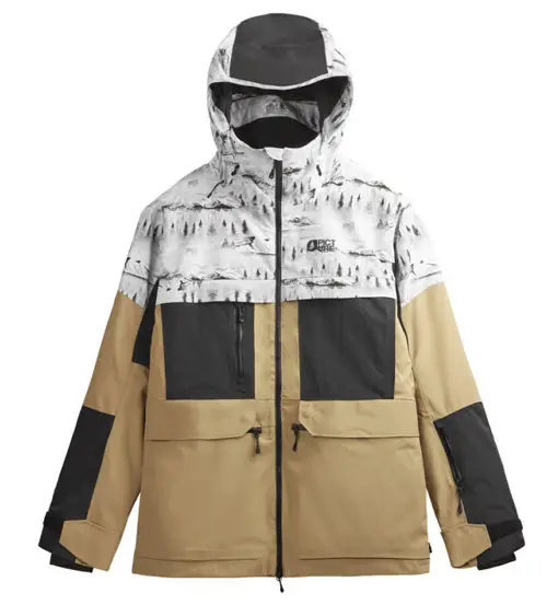 Stone Printed M - giacca snowboard - uomo Light Brown